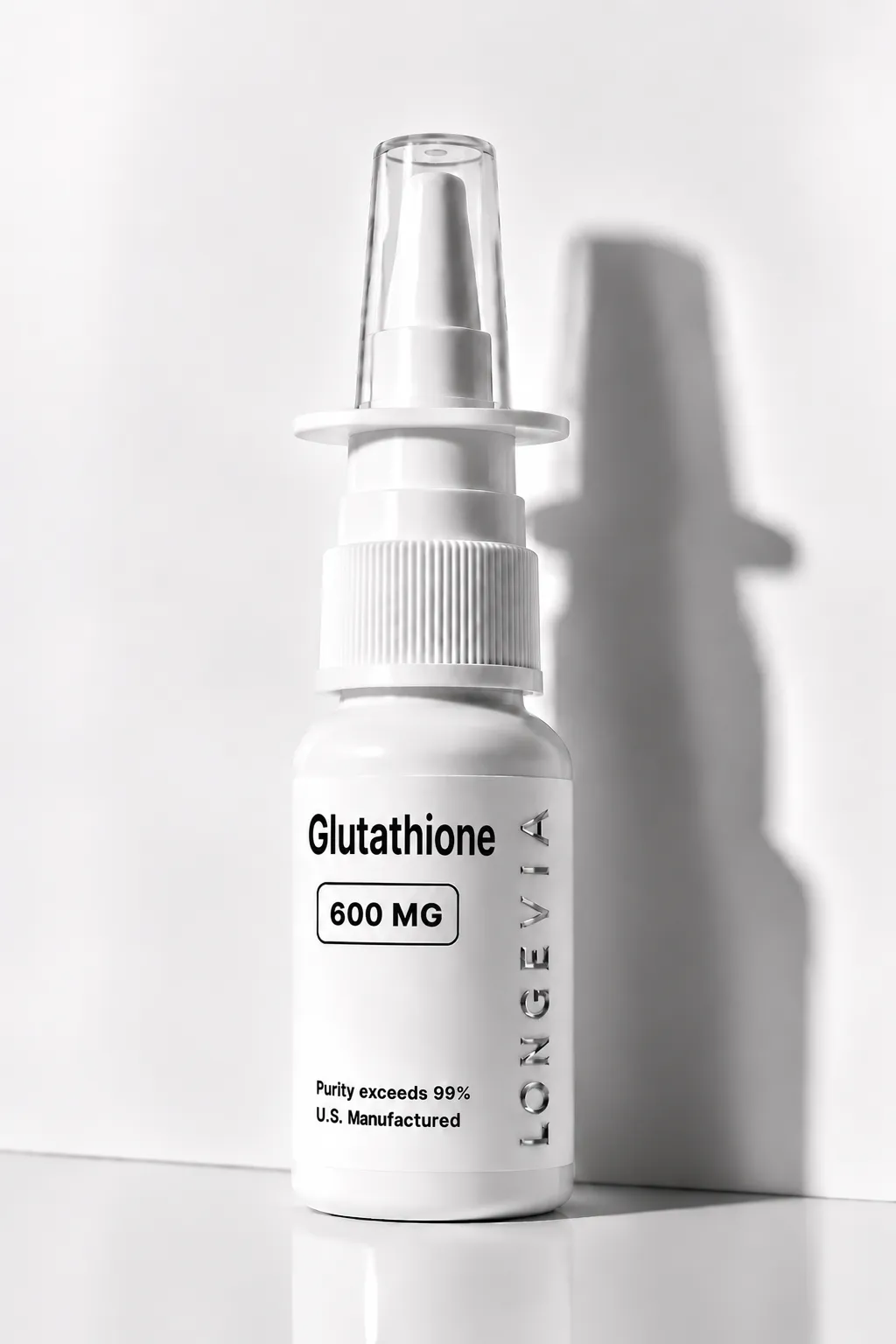 Glutathione 600mg / 1500mg — 45 Sprays research peptide vial, photo 2 of 2